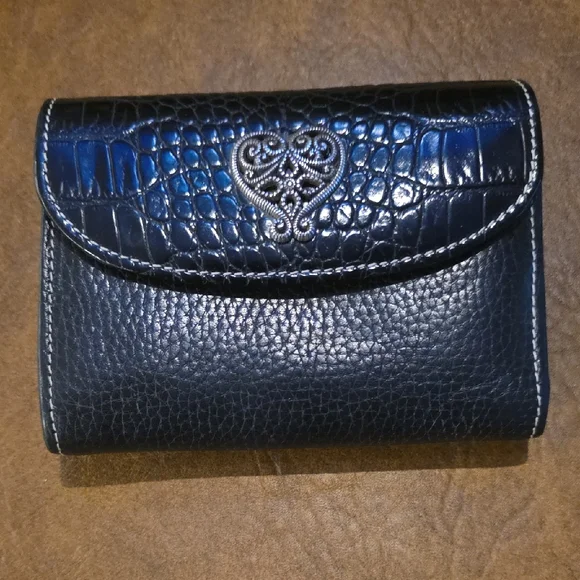Brighton Black Leather Wallet NWOT - Picture 1 of 8